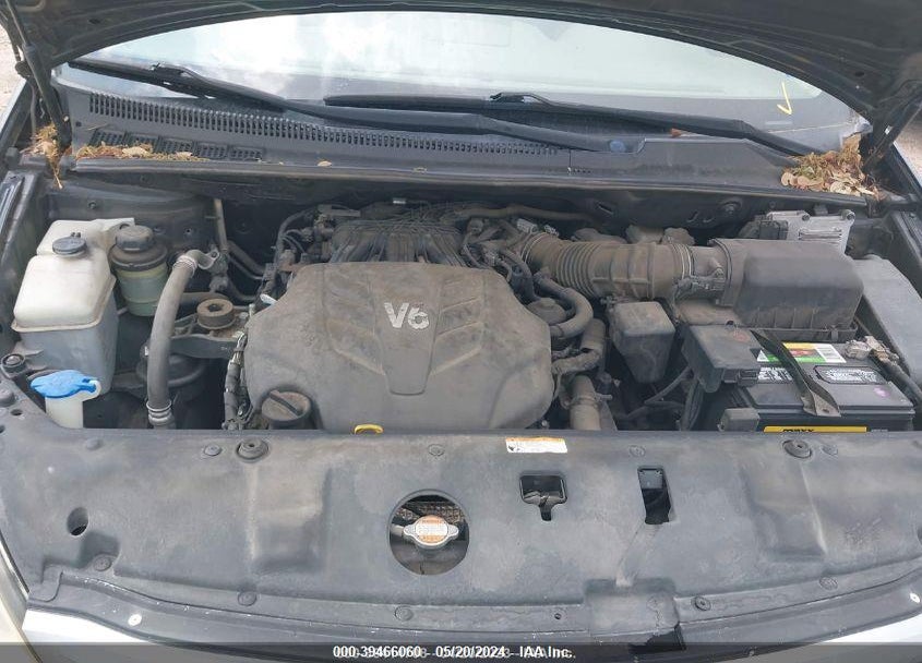 2012 KIA SEDONA LX VIN: KNDMG4C76C6455708