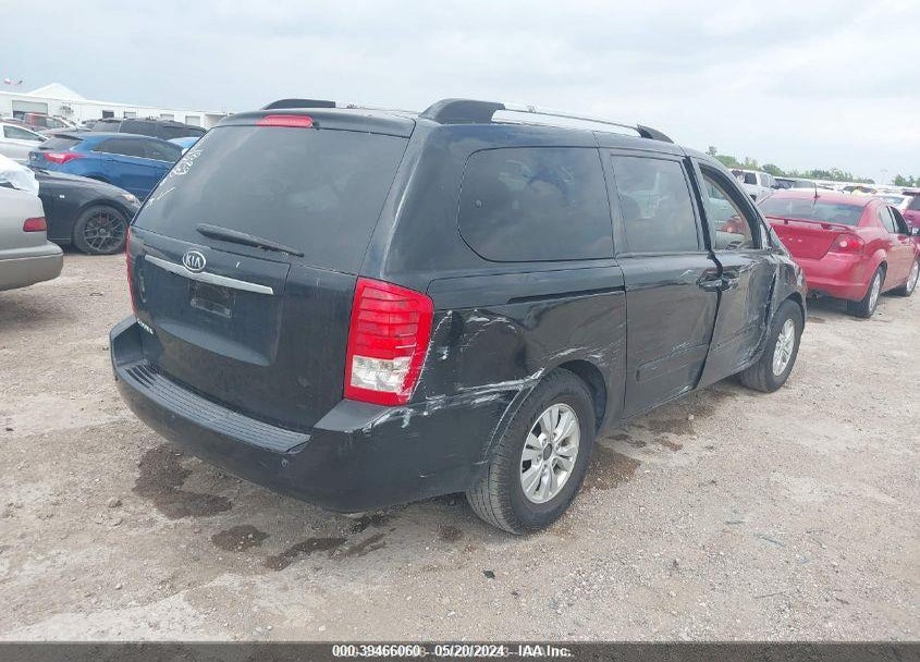 2012 KIA SEDONA LX VIN: KNDMG4C76C6455708