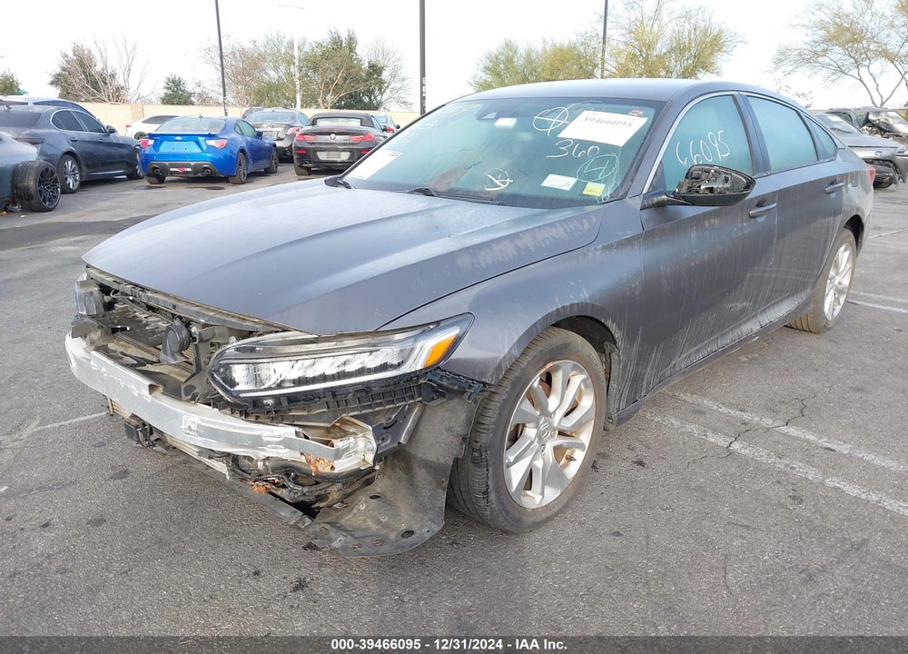 2018 HONDA ACCORD LX VIN: 1HGCV1F10JA108796