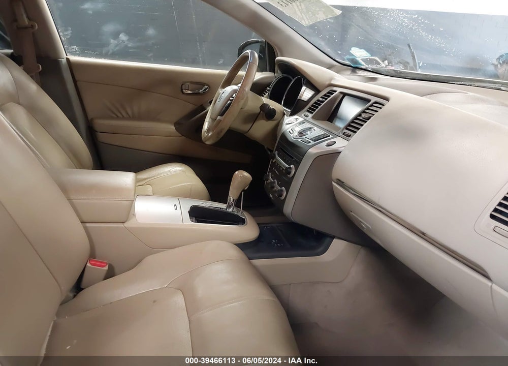 2010 NISSAN MURANO SL VIN: JN8AZ1MW9AW118517