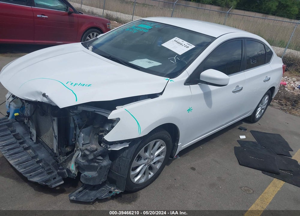2019 NISSAN SENTRA SV VIN: 3N1AB7APXKY388160