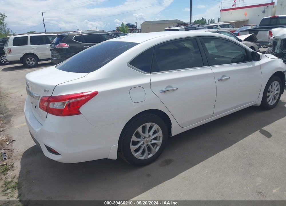2019 NISSAN SENTRA SV VIN: 3N1AB7APXKY388160