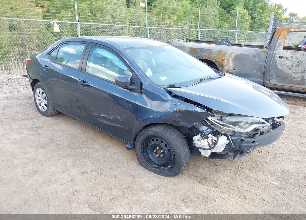 2016 TOYOTA COROLLA LE VIN: 2T1BURHE3GC577008