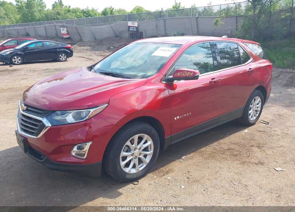 2018 CHEVROLET EQUINOX LT VIN: 3GNAXSEV7JL110457