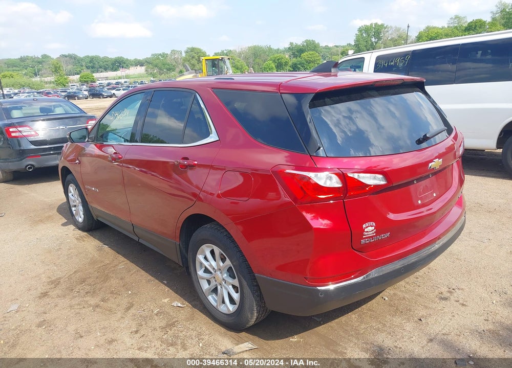 2018 CHEVROLET EQUINOX LT VIN: 3GNAXSEV7JL110457