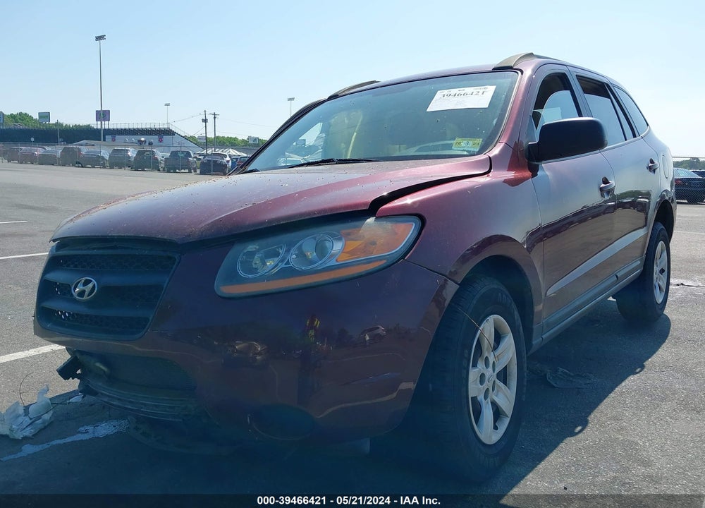 2009 HYUNDAI SANTA FE GLS VIN: 5NMSG73D19H282965