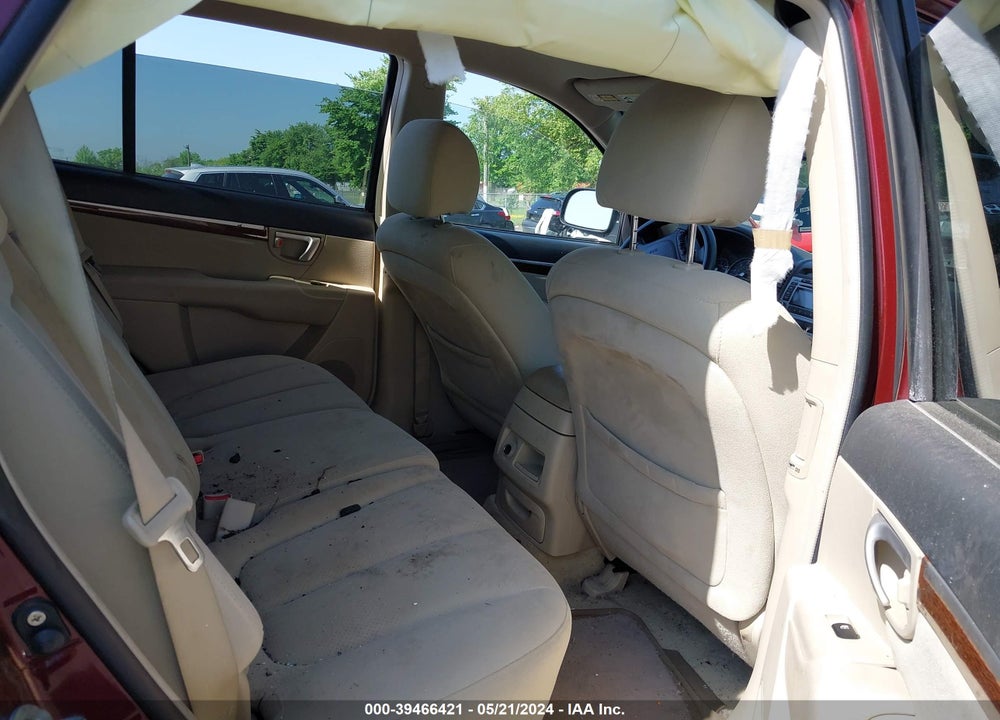 2009 HYUNDAI SANTA FE GLS VIN: 5NMSG73D19H282965