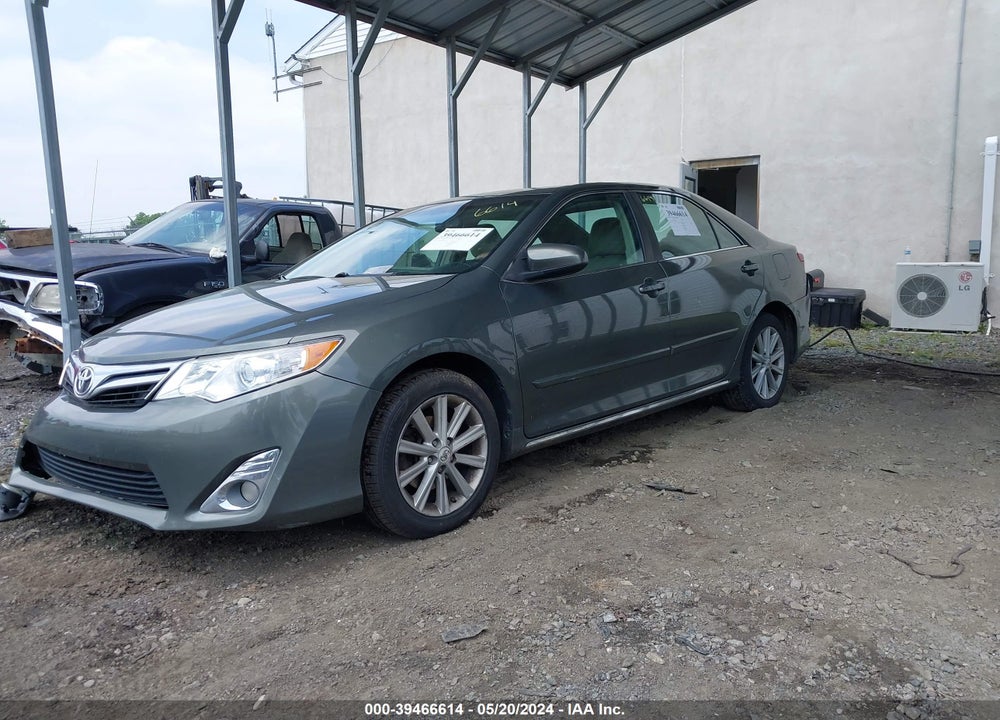 2013 TOYOTA CAMRY XLE VIN: 4T4BF1FK2DR283054