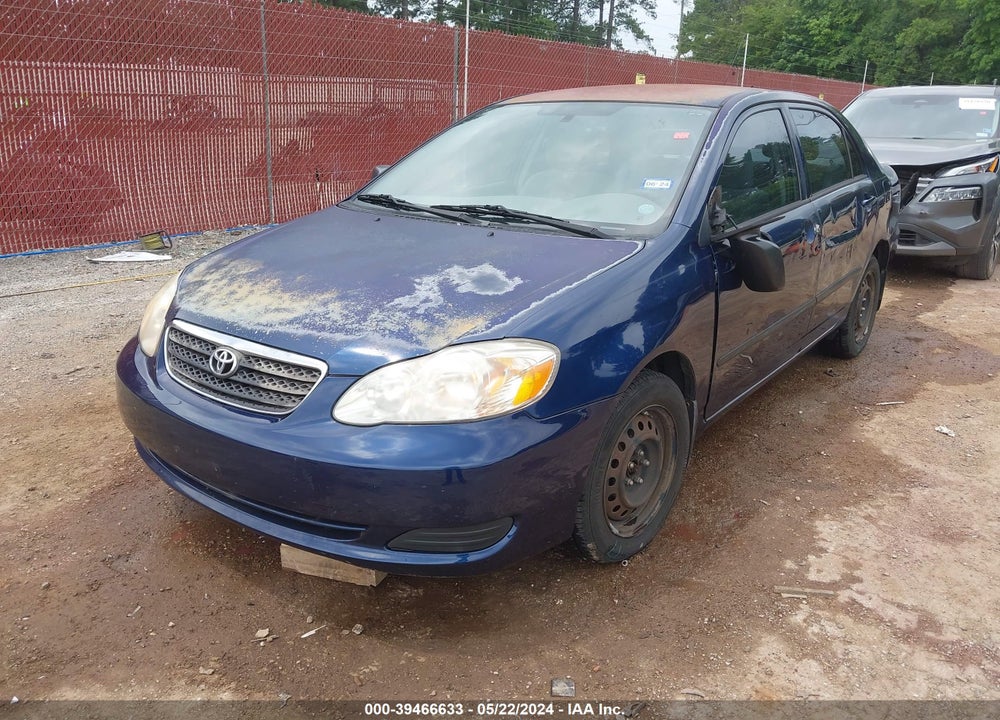 2008 TOYOTA COROLLA CE VIN: 1NXBR32EX8Z037324