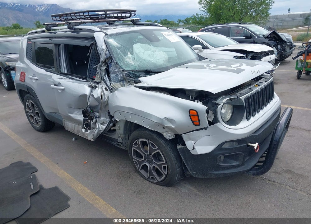 2016 JEEP RENEGADE LIMITED VIN: ZACCJBDT5GPC69139