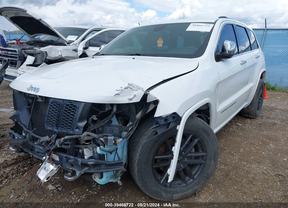 2014 JEEP GRAND CHEROKEE OVERLAND VIN: 1C4RJFCG0EC376655