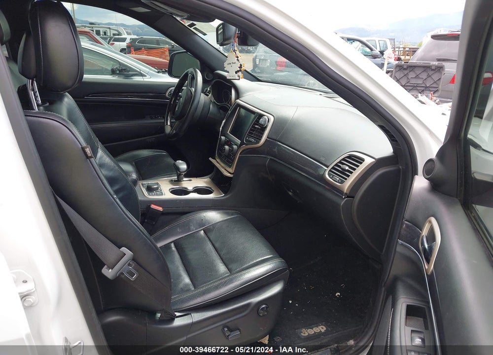 2014 JEEP GRAND CHEROKEE OVERLAND VIN: 1C4RJFCG0EC376655