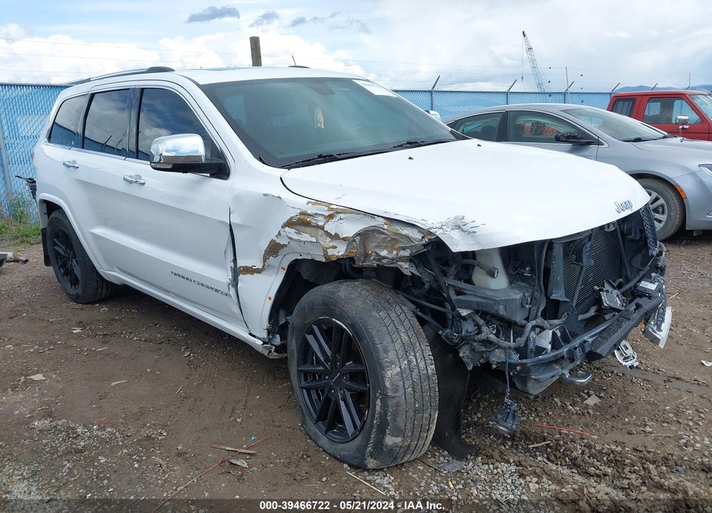 2014 JEEP GRAND CHEROKEE OVERLAND VIN: 1C4RJFCG0EC376655