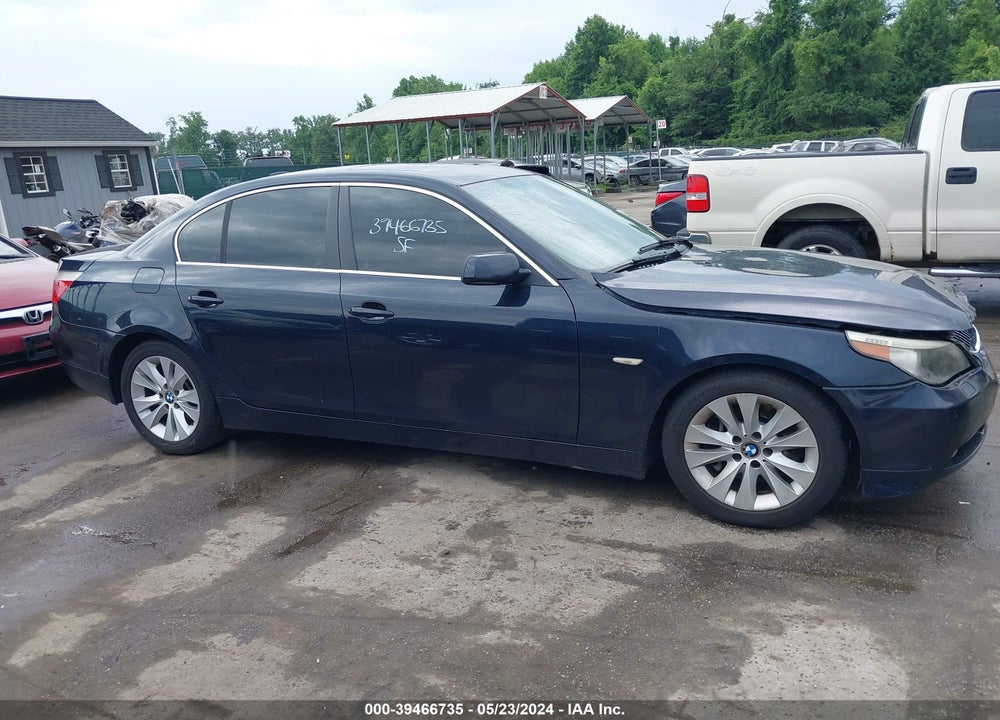 2006 BMW 550I VIN: WBANB53596CP02021