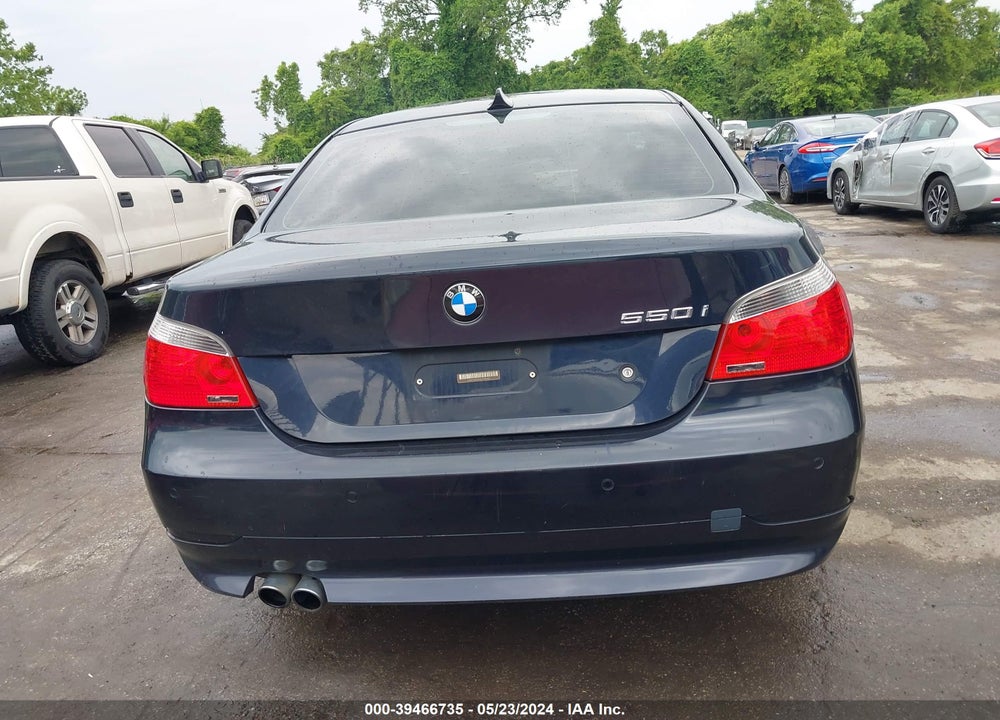 2006 BMW 550I VIN: WBANB53596CP02021