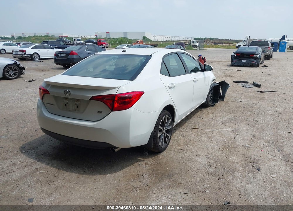 2017 TOYOTA COROLLA SE VIN: 5YFBURHE5HP596418