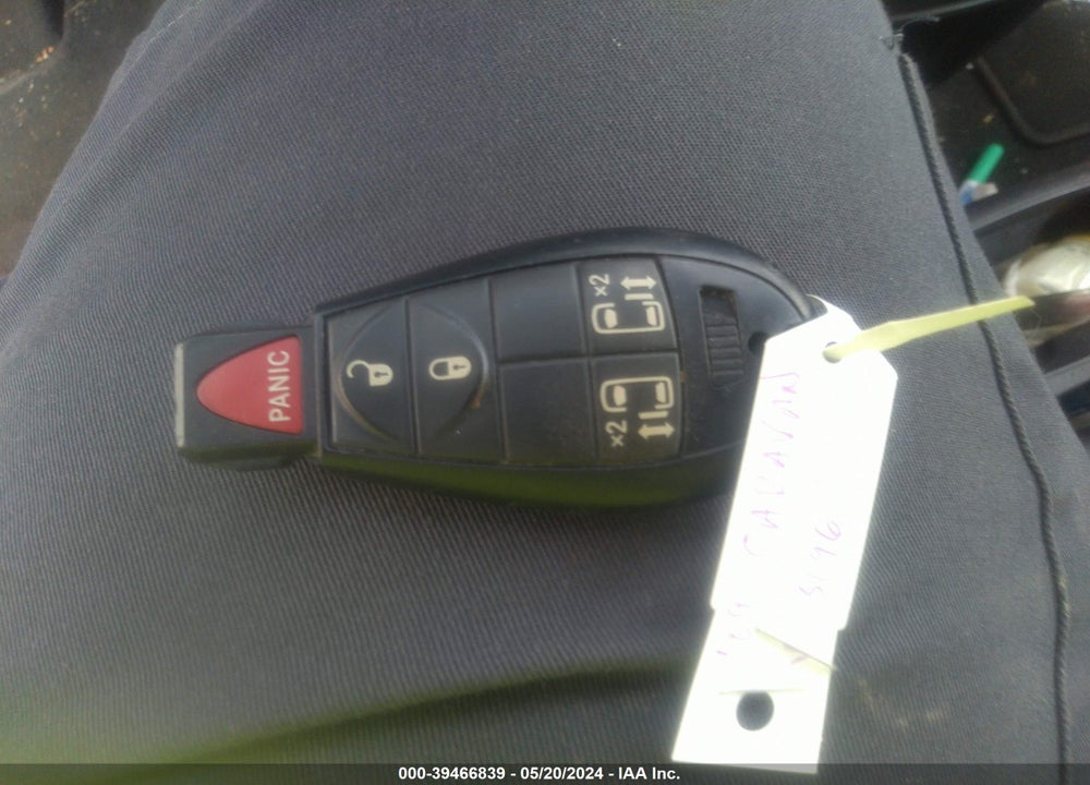 2009 DODGE GRAND CARAVAN SXT VIN: 2D8HN54159R633196