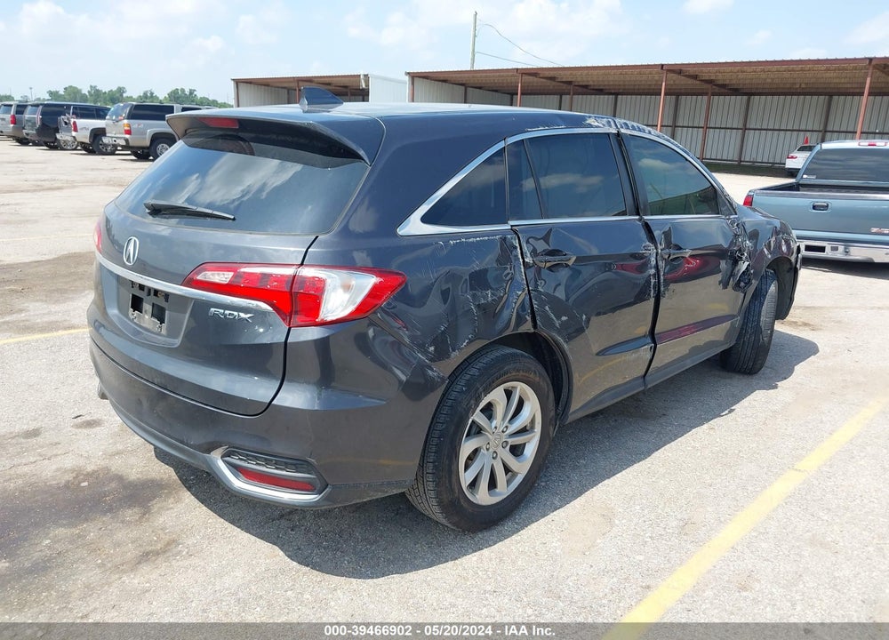 2016 ACURA RDX WATCH PLUS PKG VIN: 5J8TB3H35GL002702