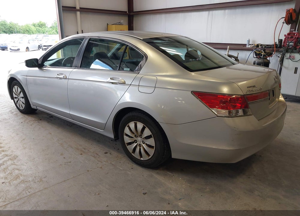 2012 HONDA ACCORD 2.4 LX VIN: 1HGCP2F39CA191794