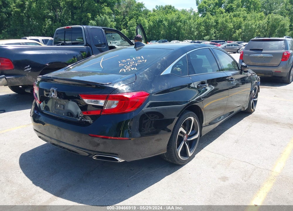 2019 HONDA ACCORD SPORT VIN: 1HGCV1F39KA166599