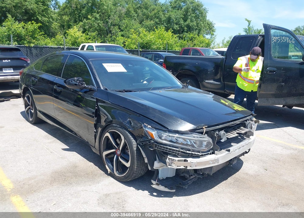 2019 HONDA ACCORD SPORT VIN: 1HGCV1F39KA166599