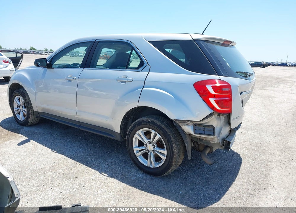 2017 CHEVROLET EQUINOX LS VIN: 2GNALBEK8H1540821