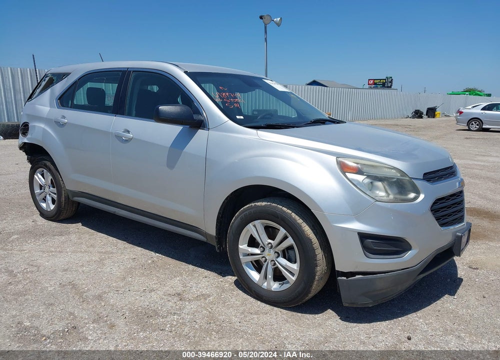 2017 CHEVROLET EQUINOX LS VIN: 2GNALBEK8H1540821