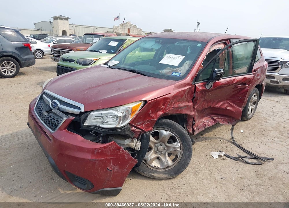 2014 SUBARU FORESTER 2.5I VIN: JF2SJAAC7EH489446