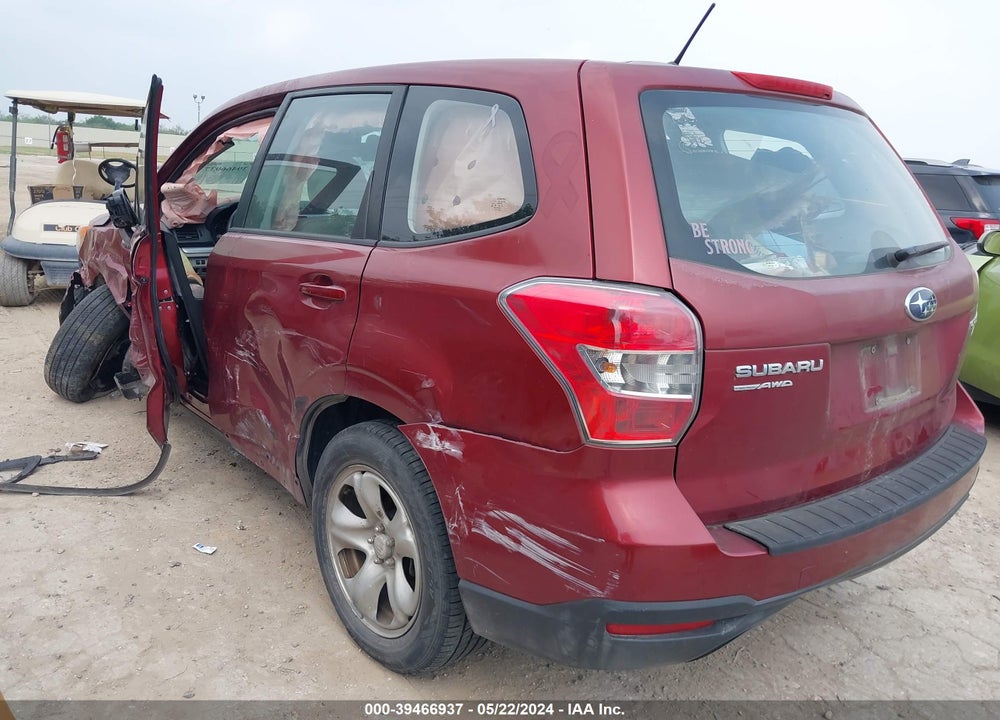 2014 SUBARU FORESTER 2.5I VIN: JF2SJAAC7EH489446