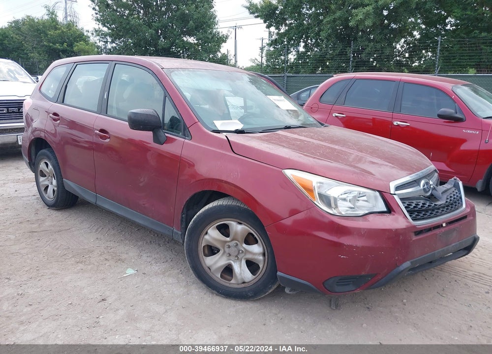 2014 SUBARU FORESTER 2.5I VIN: JF2SJAAC7EH489446