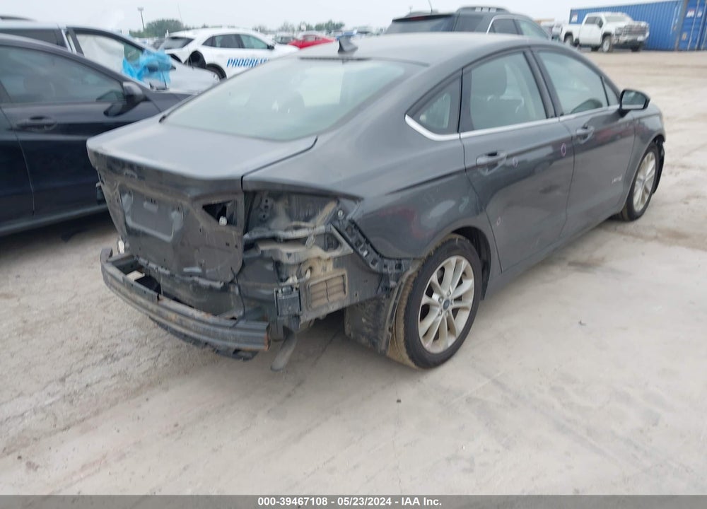 2019 FORD FUSION HYBRID SE VIN: 3FA6P0LU9KR167051