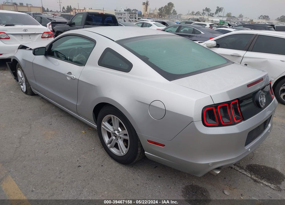 2013 FORD MUSTANG V6 VIN: 1ZVBP8AM7D5282390