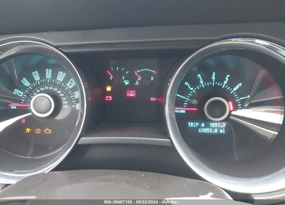 2013 FORD MUSTANG V6 VIN: 1ZVBP8AM7D5282390