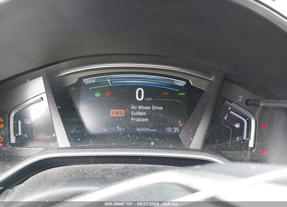2022 HONDA CR-V HYBRID TOURING VIN: 5J6RT6H92NL012400