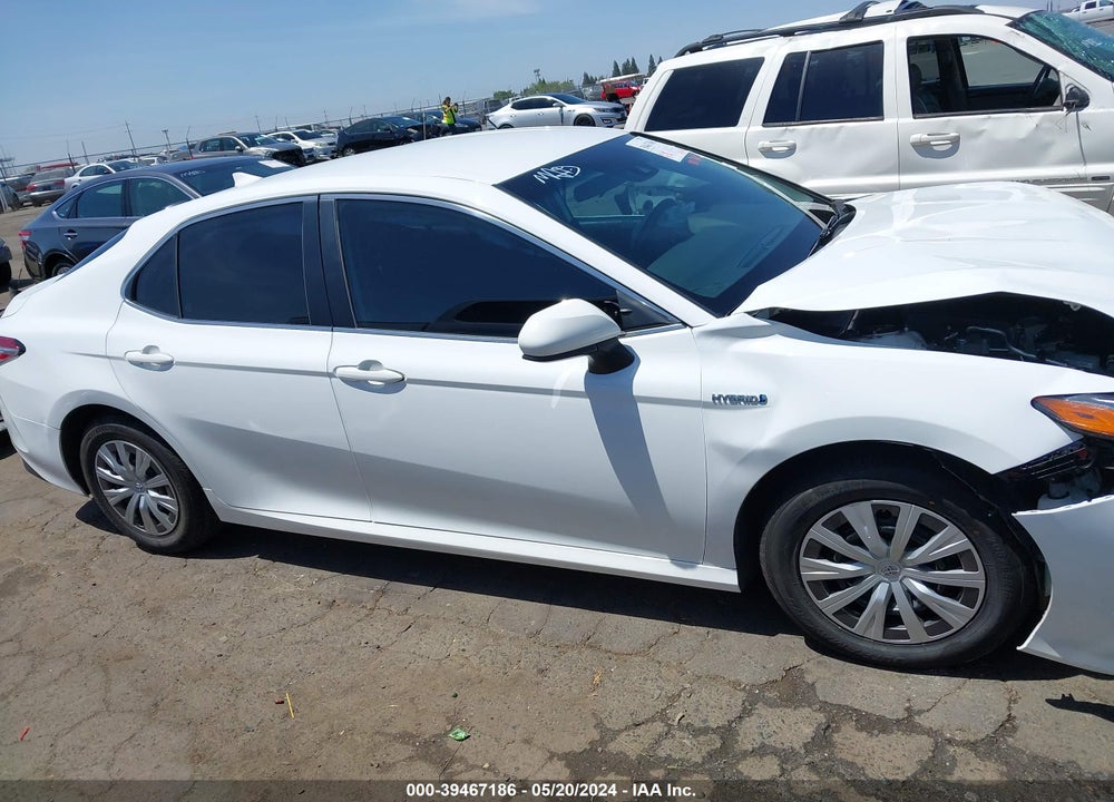 2020 TOYOTA CAMRY LE HYBRID VIN: 4T1C31AK1LU523949