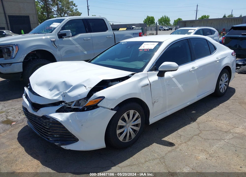 2020 TOYOTA CAMRY LE HYBRID VIN: 4T1C31AK1LU523949