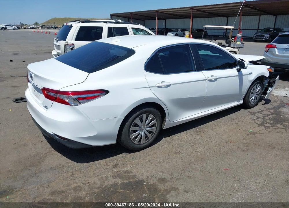 2020 TOYOTA CAMRY LE HYBRID VIN: 4T1C31AK1LU523949