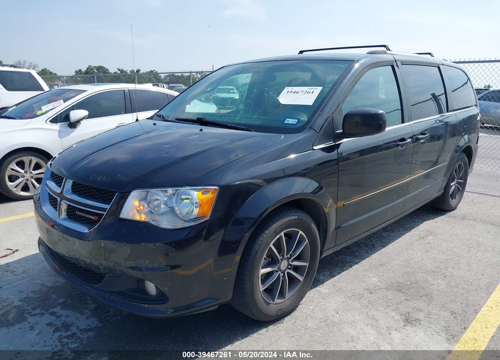 2017 DODGE GRAND CARAVAN SXT VIN: 2C4RDGCG6HR852755