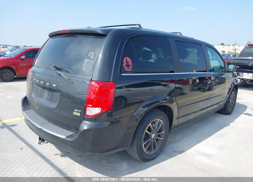 2017 DODGE GRAND CARAVAN SXT VIN: 2C4RDGCG6HR852755