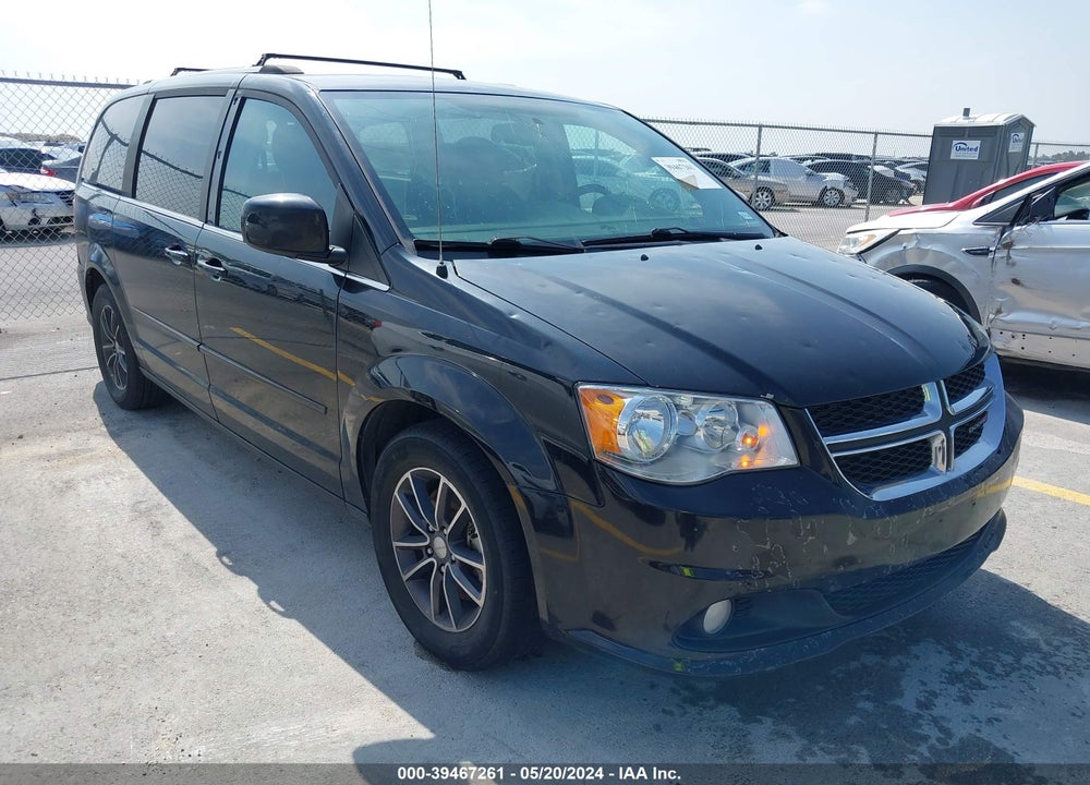2017 DODGE GRAND CARAVAN SXT VIN: 2C4RDGCG6HR852755
