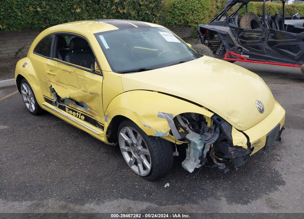 2012 VOLKSWAGEN BEETLE 2.5L VIN: 3VWJP7AT0CM603367