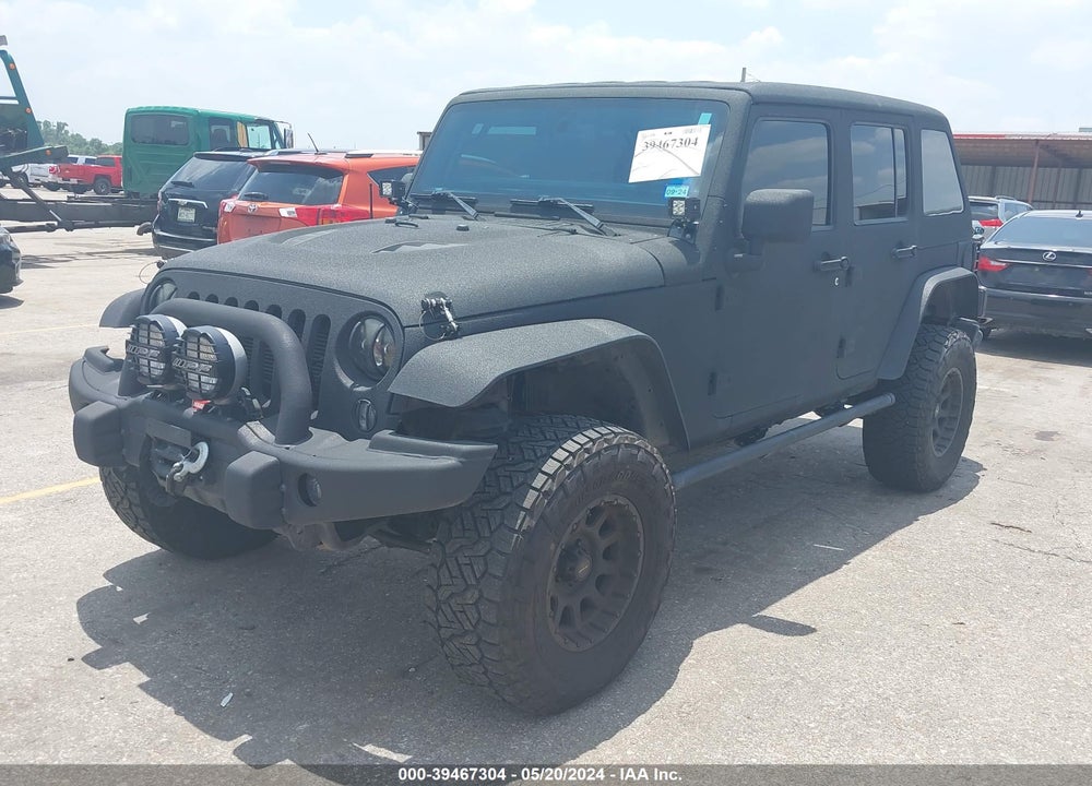 2016 JEEP WRANGLER UNLIMITED RUBICON VIN: 1C4BJWFG7GL215879