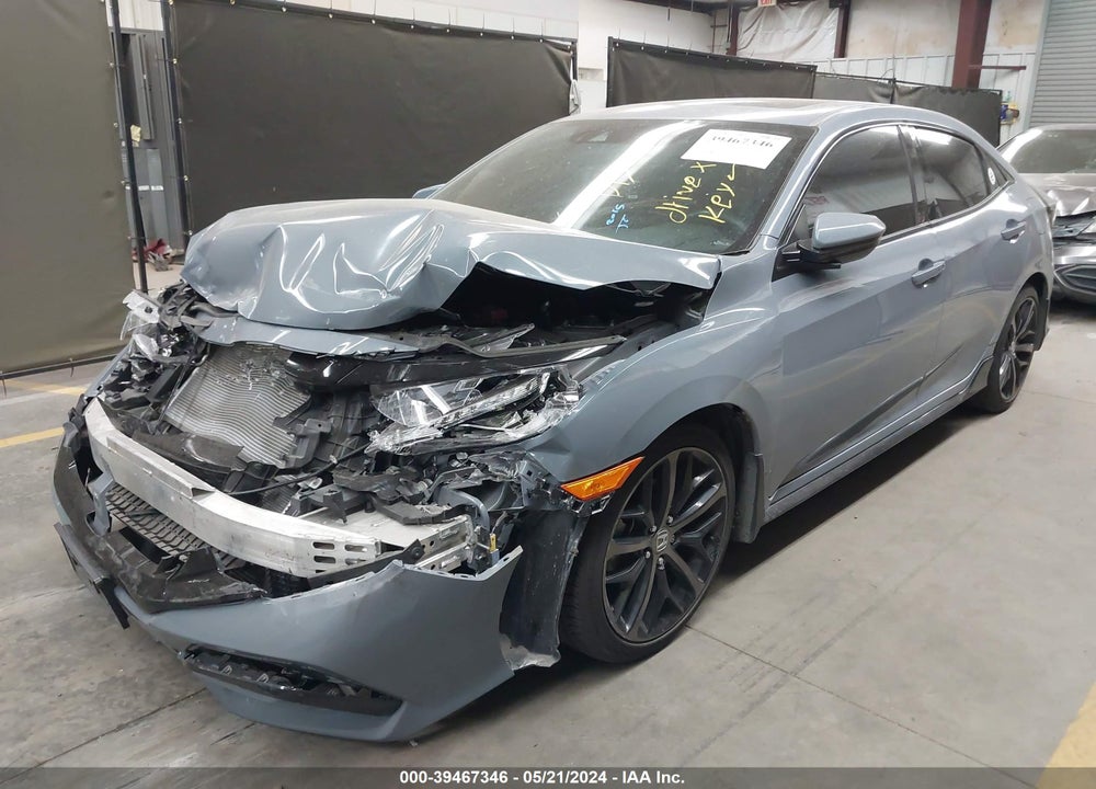 2021 HONDA CIVIC SPORT TOURING VIN: SHHFK7H94MU415537