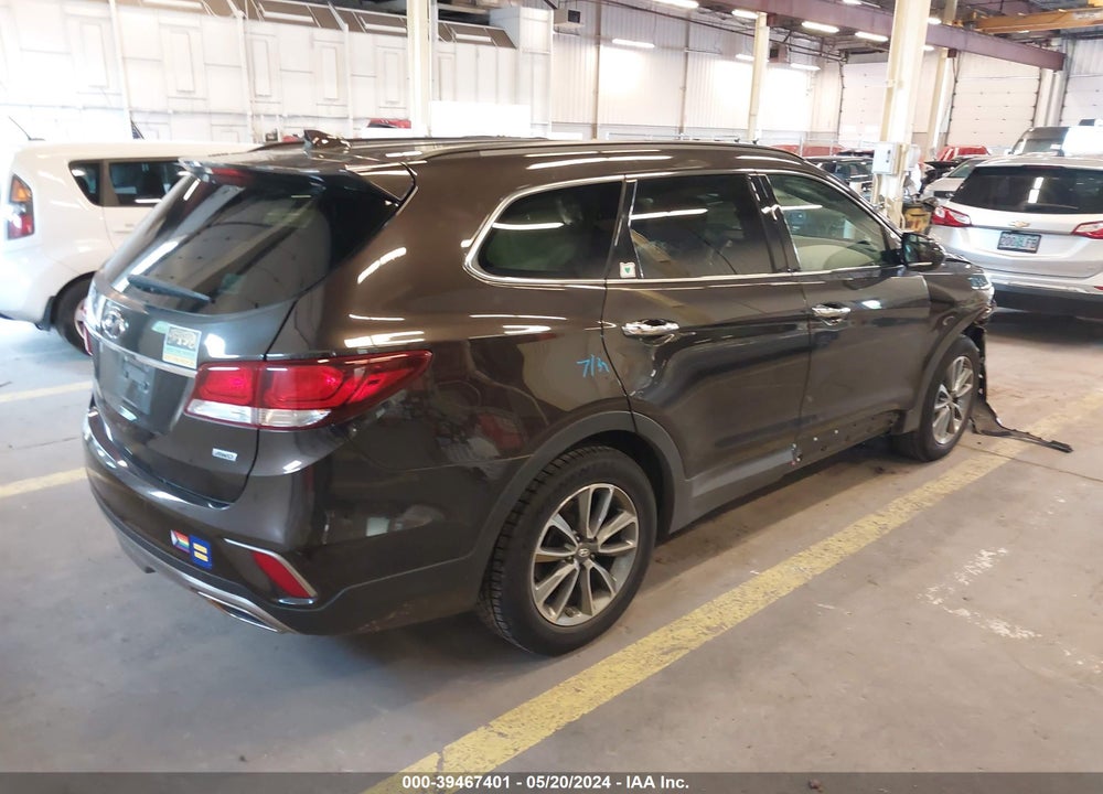 2017 HYUNDAI SANTA FE SE VIN: KM8SMDHF5HU173977