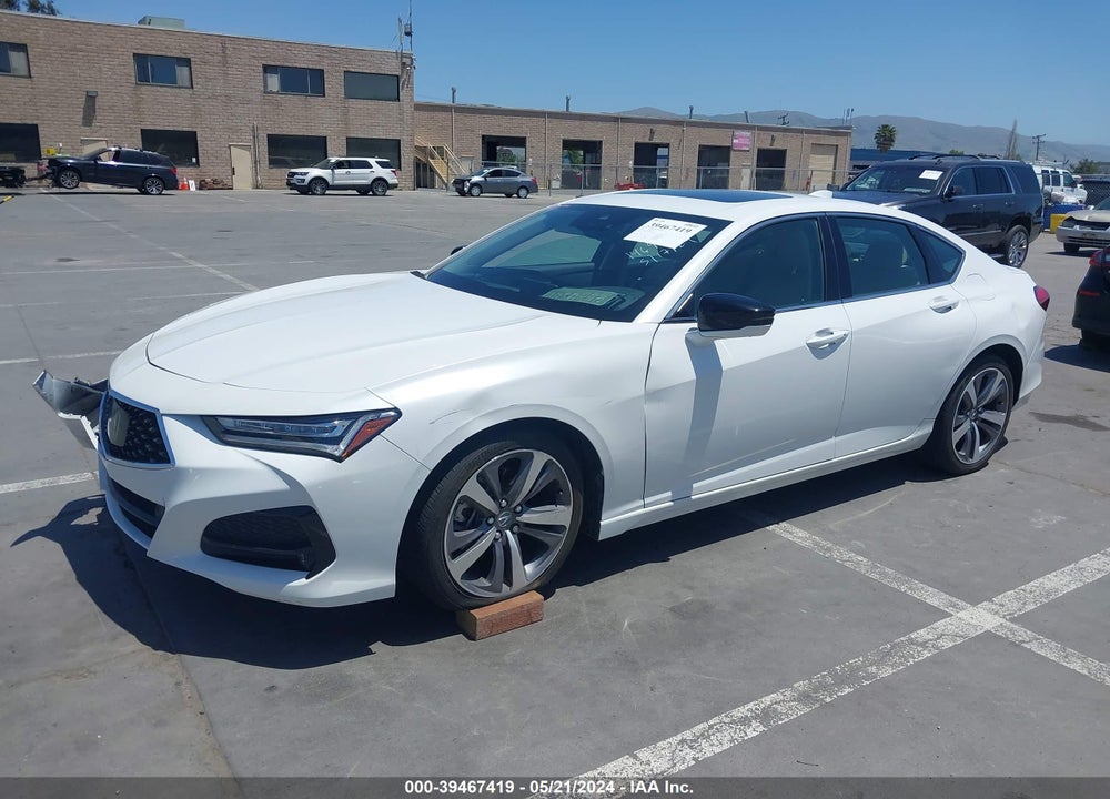 2021 ACURA TLX ADVANCE PACKAGE VIN: 19UUB5F64MA008320
