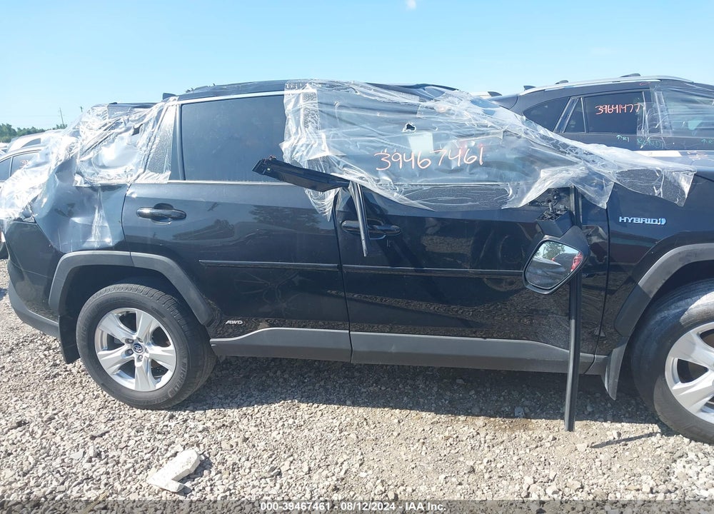 2020 TOYOTA RAV4 XLE HYBRID VIN: 2T3RWRFV3LW052090