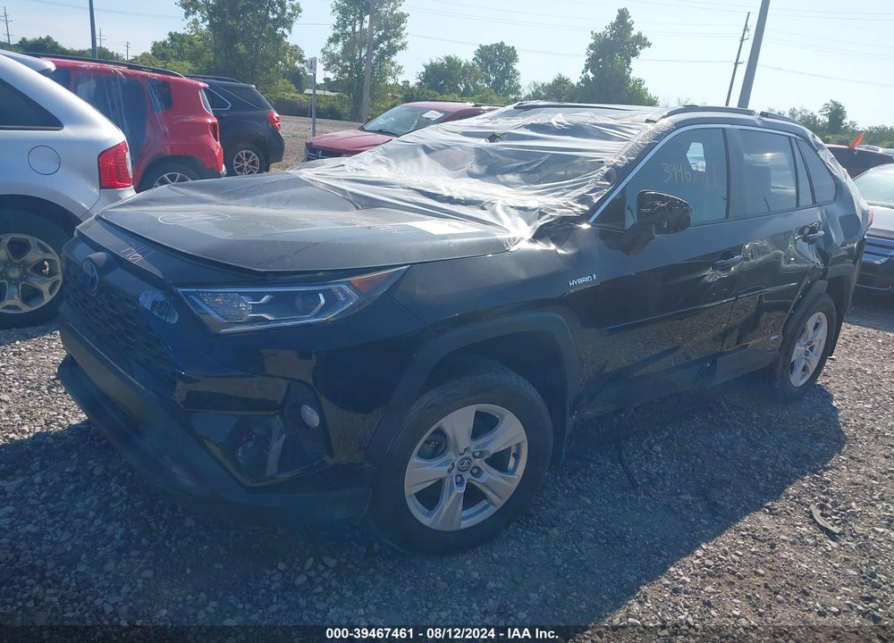 2020 TOYOTA RAV4 XLE HYBRID VIN: 2T3RWRFV3LW052090