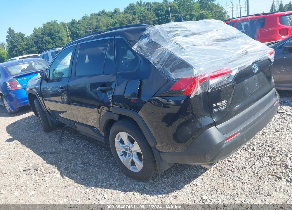 2020 TOYOTA RAV4 XLE HYBRID VIN: 2T3RWRFV3LW052090