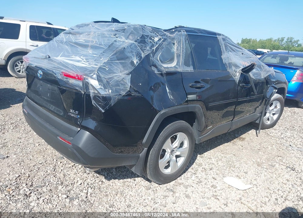 2020 TOYOTA RAV4 XLE HYBRID VIN: 2T3RWRFV3LW052090