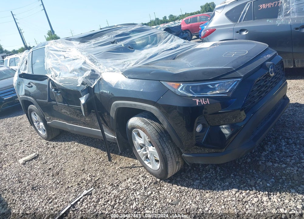 2020 TOYOTA RAV4 XLE HYBRID VIN: 2T3RWRFV3LW052090
